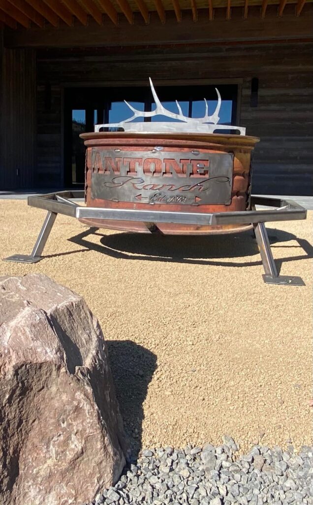 custom metal firepit design 2