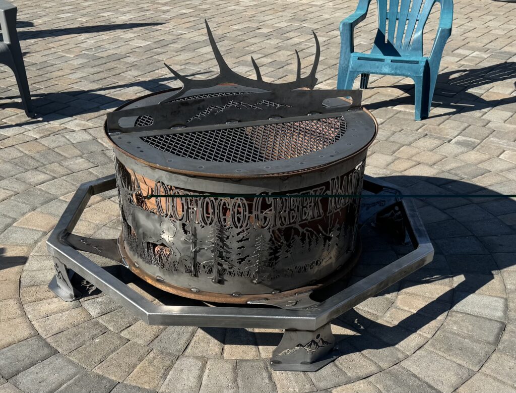 custom metal firepit design 3