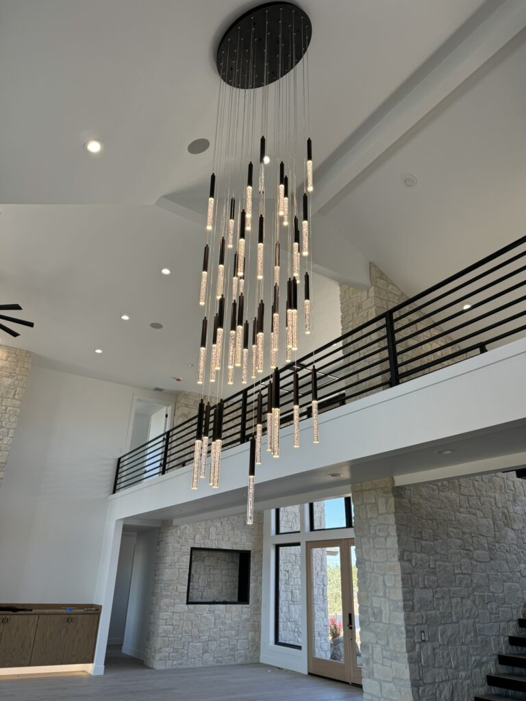 custom metal loft railing